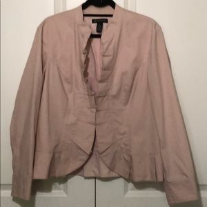 Light Pink Ruffle Jacket